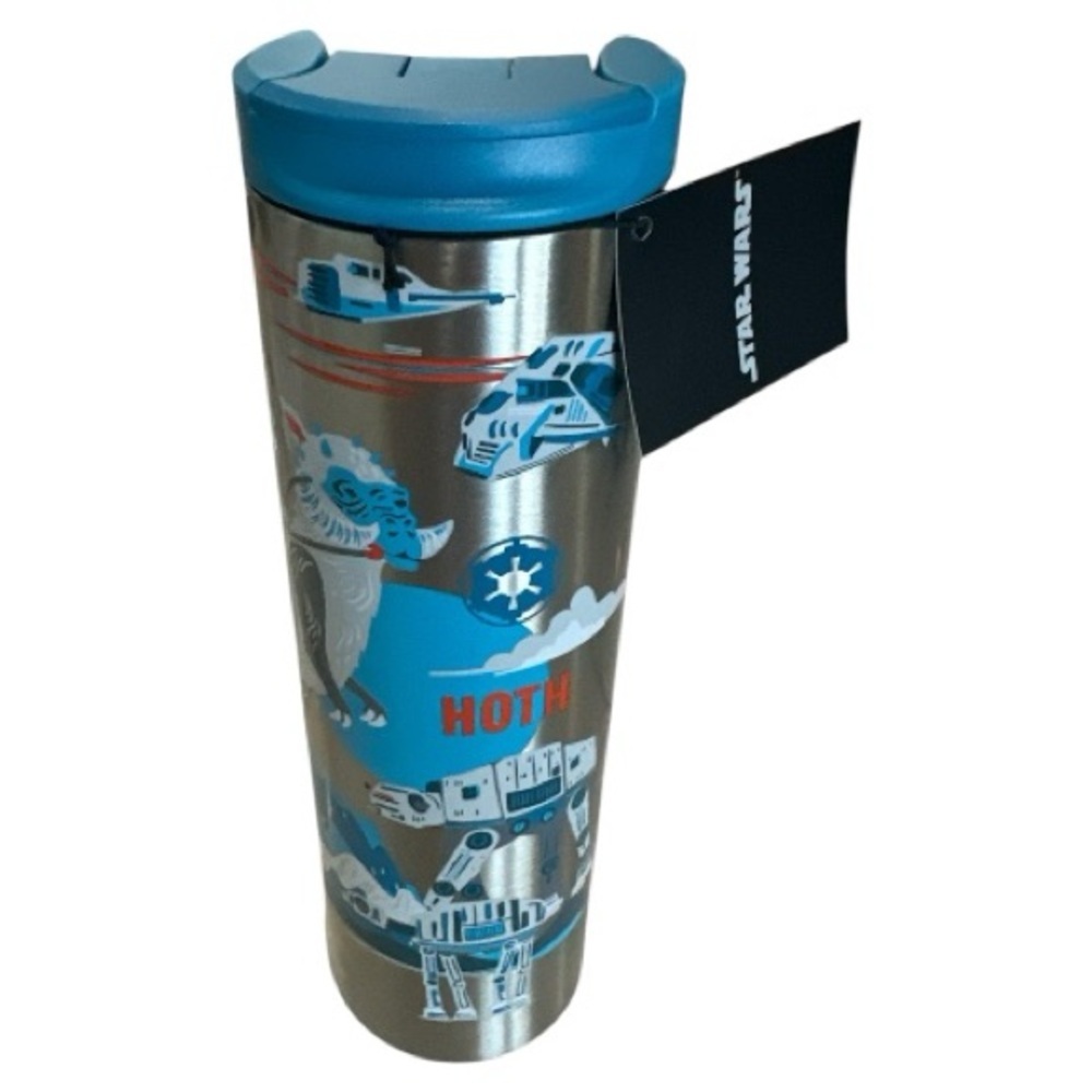 Hoth Star Wars Starbucks Discovery Series Metal Tumbler Disney Parks New